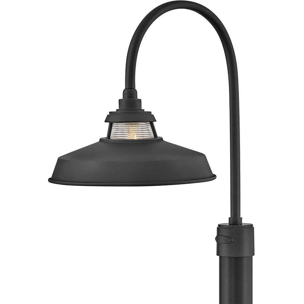 Troyer 1 Light 22.25 inch Black Outdoor Post Mount