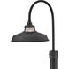 Troyer 1 Light 22.25 inch Black Outdoor Post Mount