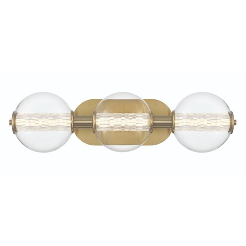 Atomo LED 24.75 inch Gold Vanity Light Wall Light