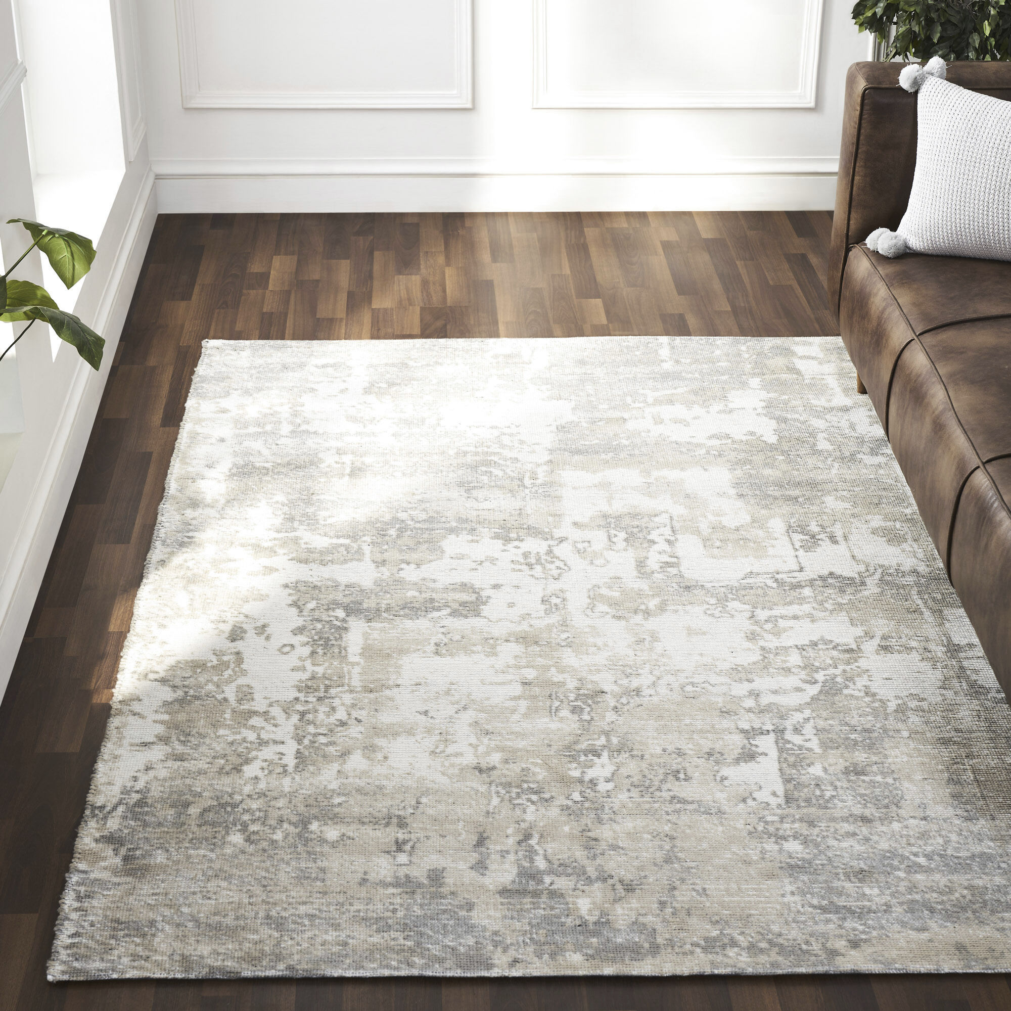 Cusano 157 X 118 inch Ivory and Beige Rug, 9’10" x 13’1" ft