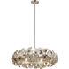 Camora 3 Light 26 inch Nickel Chandelier Ceiling Light