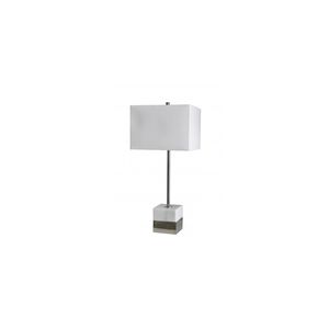 Canada 31 inch 100.00 watt Polished Nickel Table Lamp Portable Light