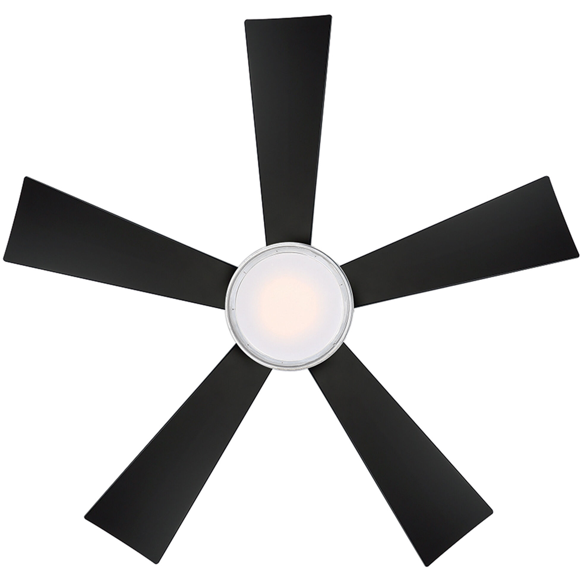 Wynd 42 inch Bronze Downrod Ceiling Fan in 3000K, Smart Ceiling Fan