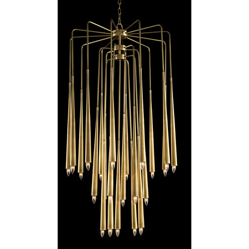 Hans 23 Light Brass Chandelier Ceiling Light