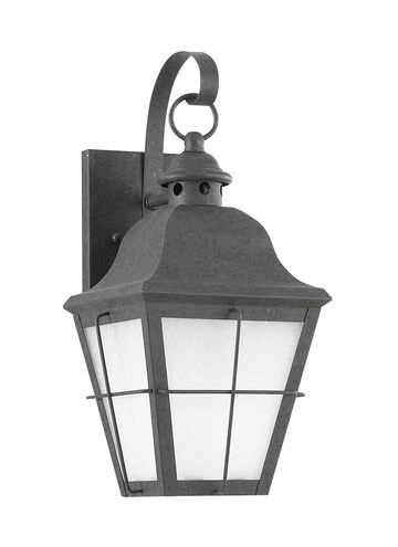 Chatham 1 Light 15 inch Oxidized Bronze Outdoor Wall Lantern