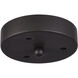 Leo 5.13 inch Rusty Black Multi Ceiling Canopy Ceiling Light