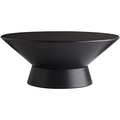 Beckham 32 inch Matte Black Coffee Table