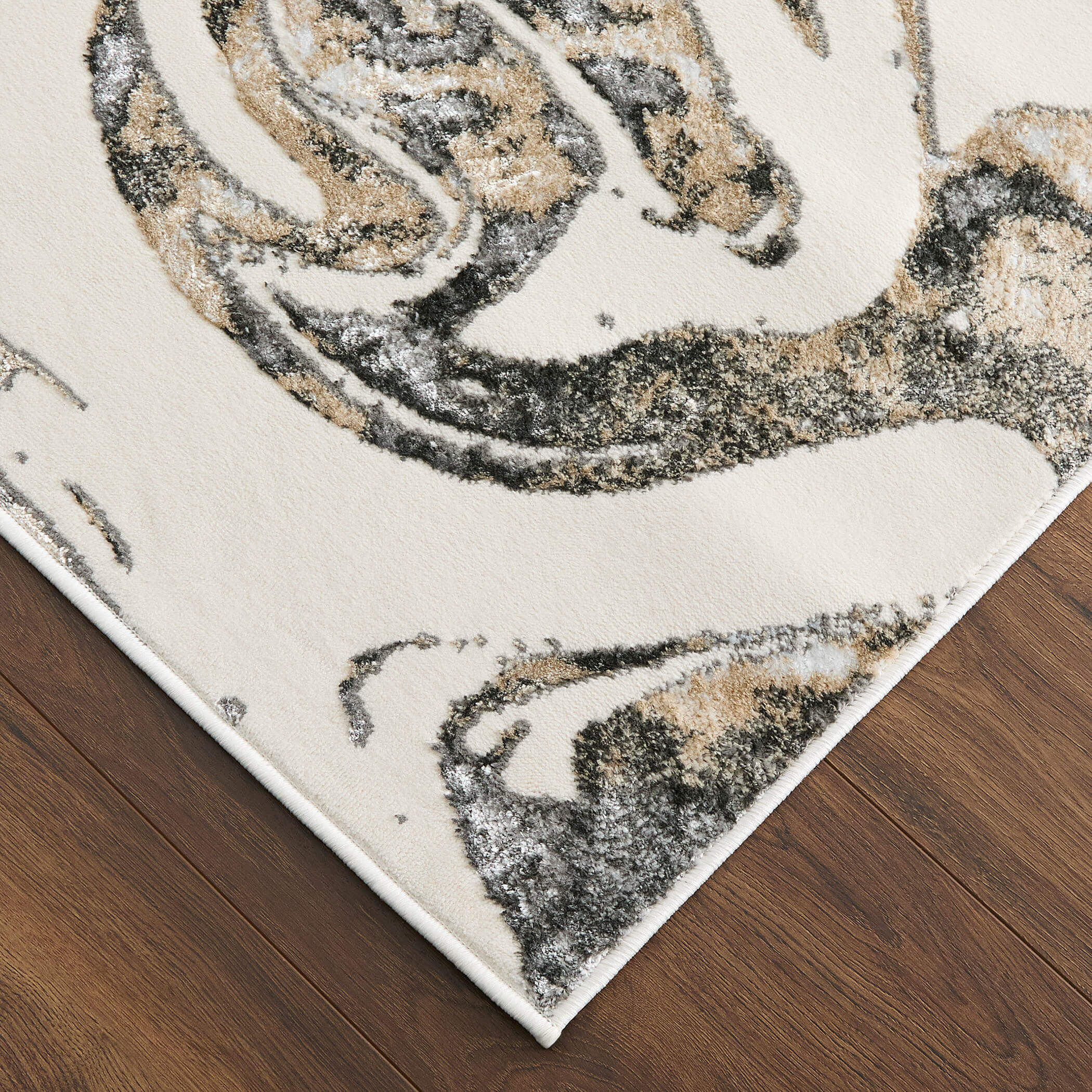 Fatima 130 X 94 inch Mineral Tones Rug in 8 x 11