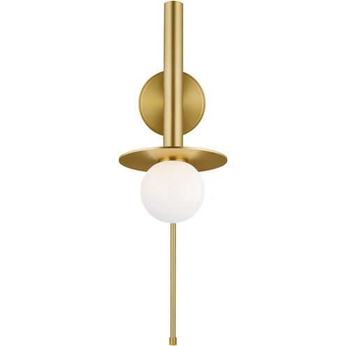 Kelly by Kelly Wearstler Nodes 18.75 inch 60 watt Burnished Brass Pivot Wall Sconce Wall Light