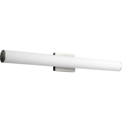 Fugit LED 34 inch Satin Nickel Vanity Light Wall Light