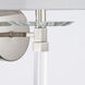 Renee Bath Sconce Wall Light in Polished Nickel