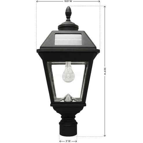 Imperial LED 23 inch Black Post Light 