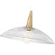 Lunelle 1 Light 18 inch Modern Gold Pendant Ceiling Light