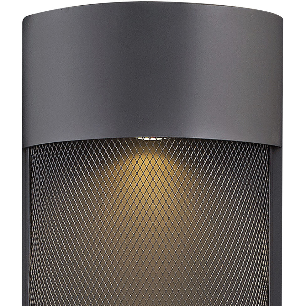 Aria LED 17 inch Black Outdoor Wall Mount Lantern