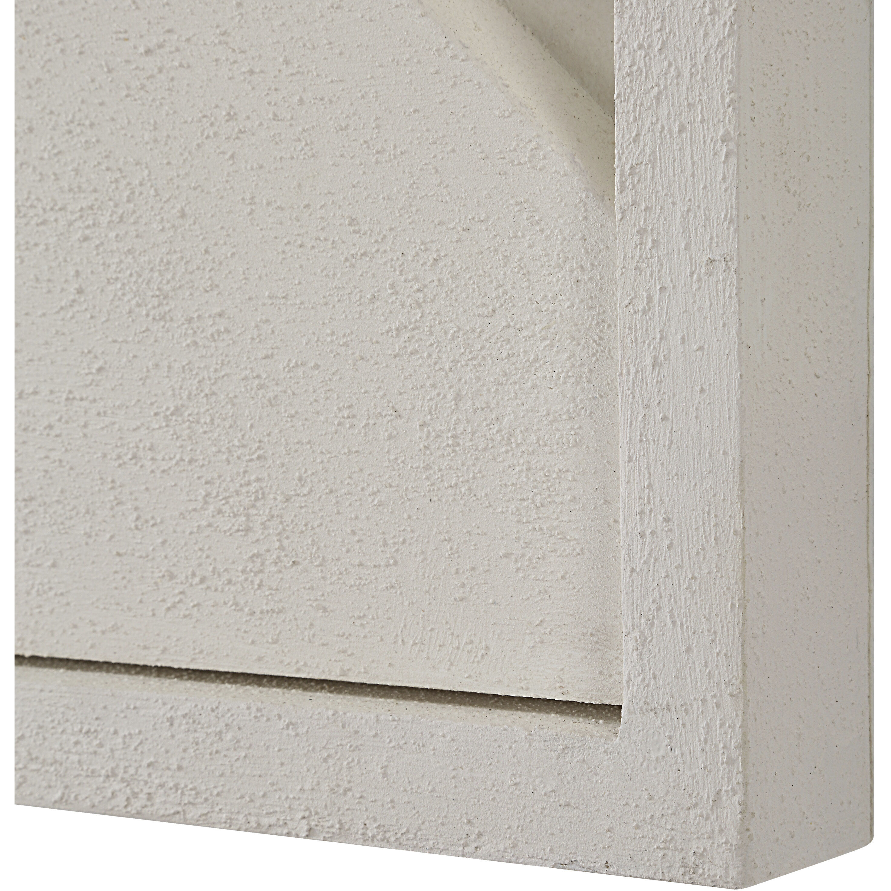 Cadieux Matte White Wall Decor
