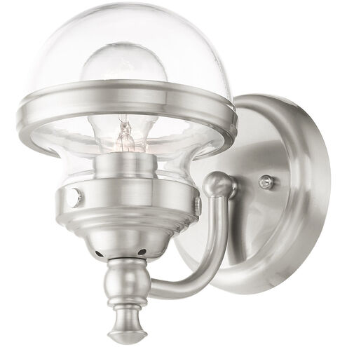 Oldwick 1 Light 6 inch Brushed Nickel Vanity Sconce Wall Light