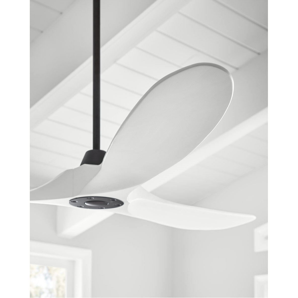 Maverick 60 inch Matte White Ceiling Fan