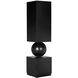 Pillar Matte Black Cabinet