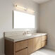 Syden 48 inch Brushed Nickel Bath Vanity Wall Light