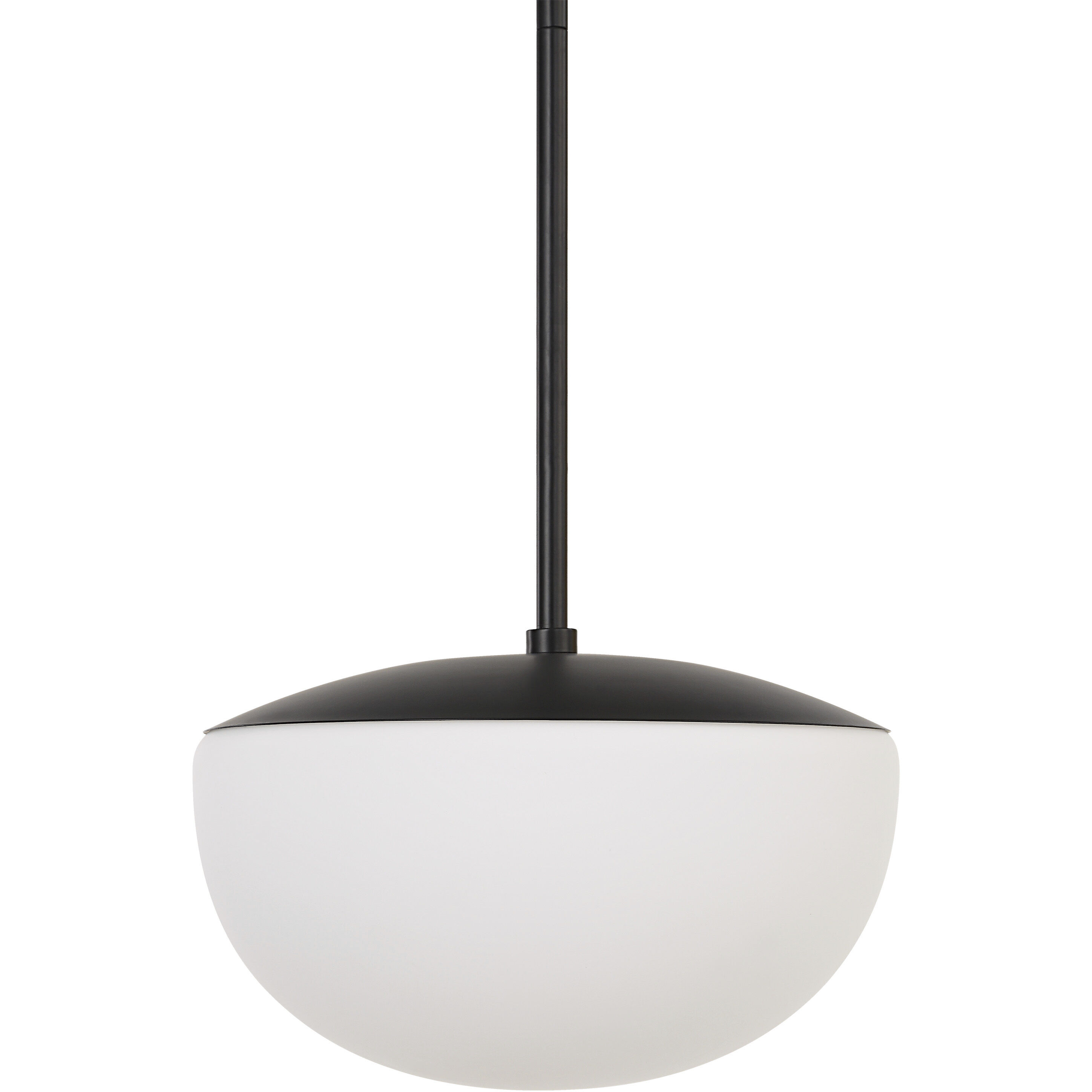 Aditi 1 Light 13.75 inch Milk White Pendant Ceiling Light