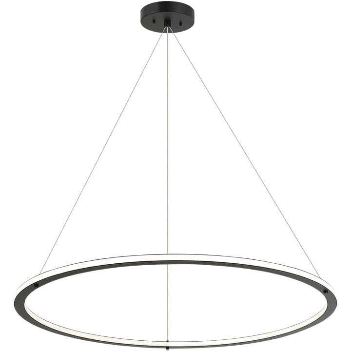 Victoria LED 40 inch Black Pendant Ceiling Light