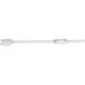 WAC 12VDC Snap-On Strip Light White Outdoor Strip Light Snap-On 12V Accessories in 72in Length Power Cable, WAC Landscape