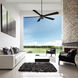 Orb 82 inch Carbon Fiber Ceiling Fan in 3500K