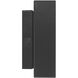 Strand 1 Light 6 inch Black Outdoor Wall Sconce