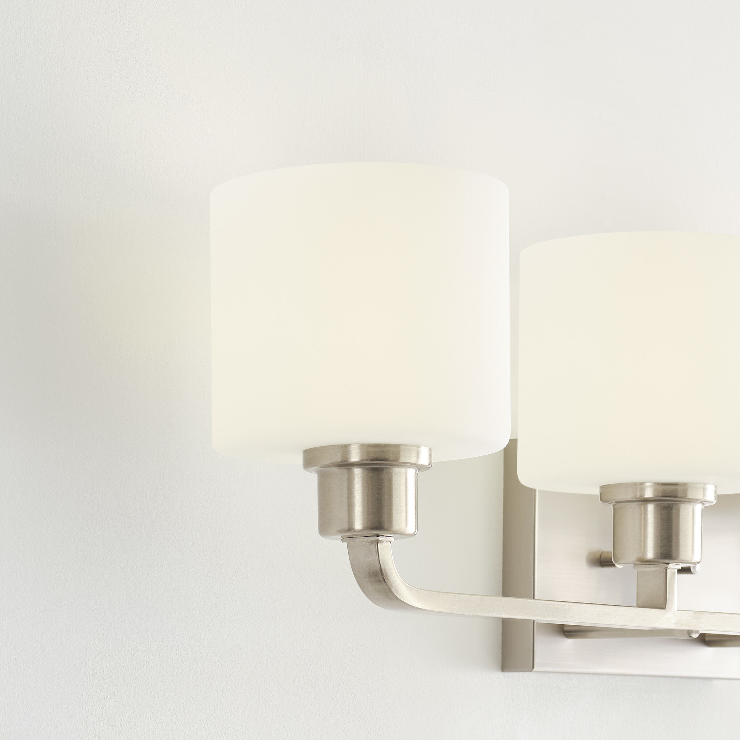 Canfield 4 Light 31.88 inch Brushed Nickel Wall Bath Fixture Wall Light