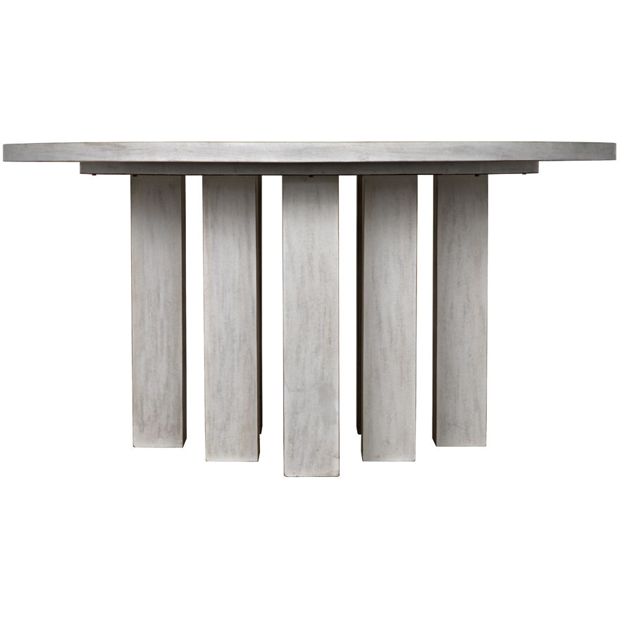Resistance 60 X 60 inch White Wash Dining Table