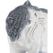 Siamese Cat Grayish Blue and Off-White Object