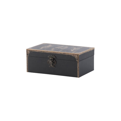 Anita 12 X 8 inch Black and White Decorative Boxes, Set of 3 