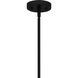 Gallagher 6 Light 42 inch Matte Black Island Light Ceiling Light