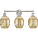 Edison Preston 3 Light 24.25 inch Brushed Satin Nickel Bath Vanity Light Wall Light in Mercury