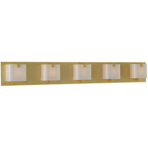 Meridian LED 38 inch Gold Bath Light Wall Light