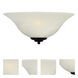 Essentials - 2058x 1 Light 13 inch Oil Rubbed Bronze Wall Sconce Wall Light