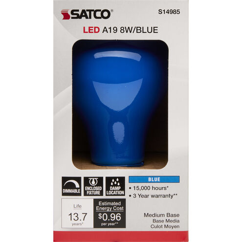 Lumos LED A19 Medium E26 8 watt 120V Light Bulb