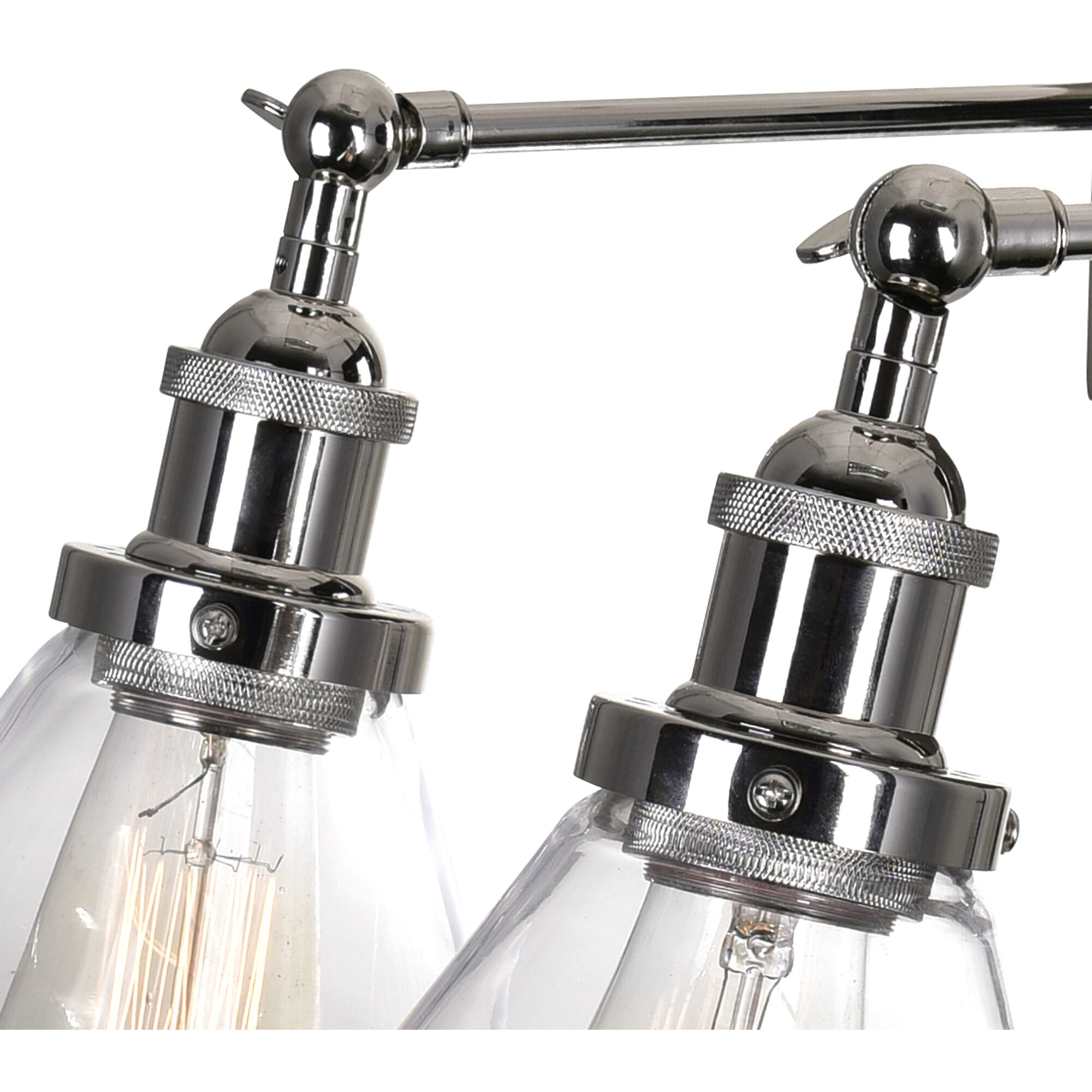 Eustis 3 Light 24 inch Polished Nickel Wall Light