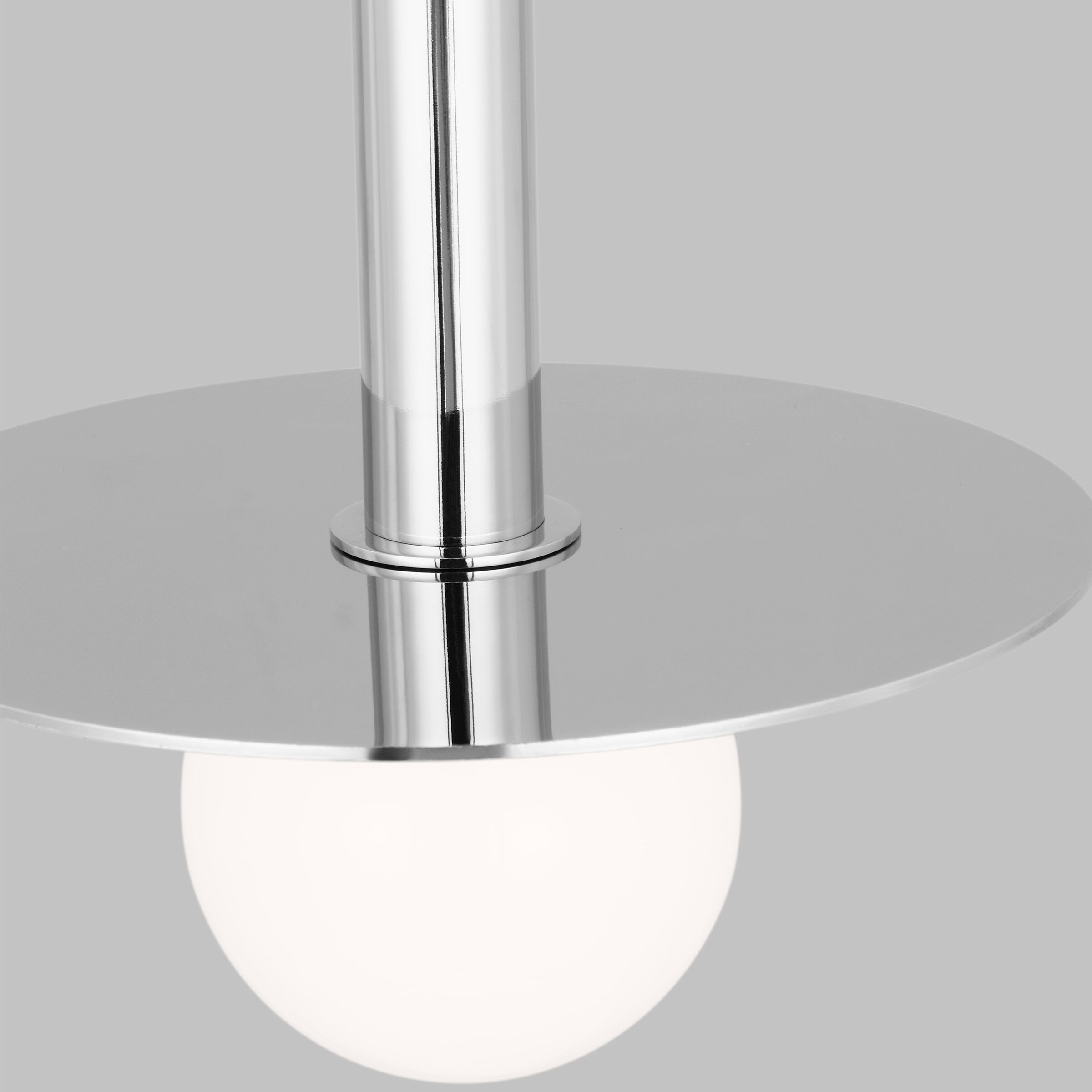 Kelly by Kelly Wearstler Nodes 1 Light 8 inch Polished Nickel Pendant Ceiling Light