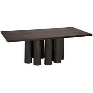 Severity 84 X 44 inch Ebony Dining Table