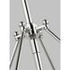 AH by Alexa Hampton Calvert 4 Light 24 inch Polished Nickel Chandelier Ceiling Light