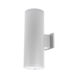 Cube Arch LED 7.88 inch White Sconce Wall Light in Narrow, 90, 2700K, Straight Up/Down