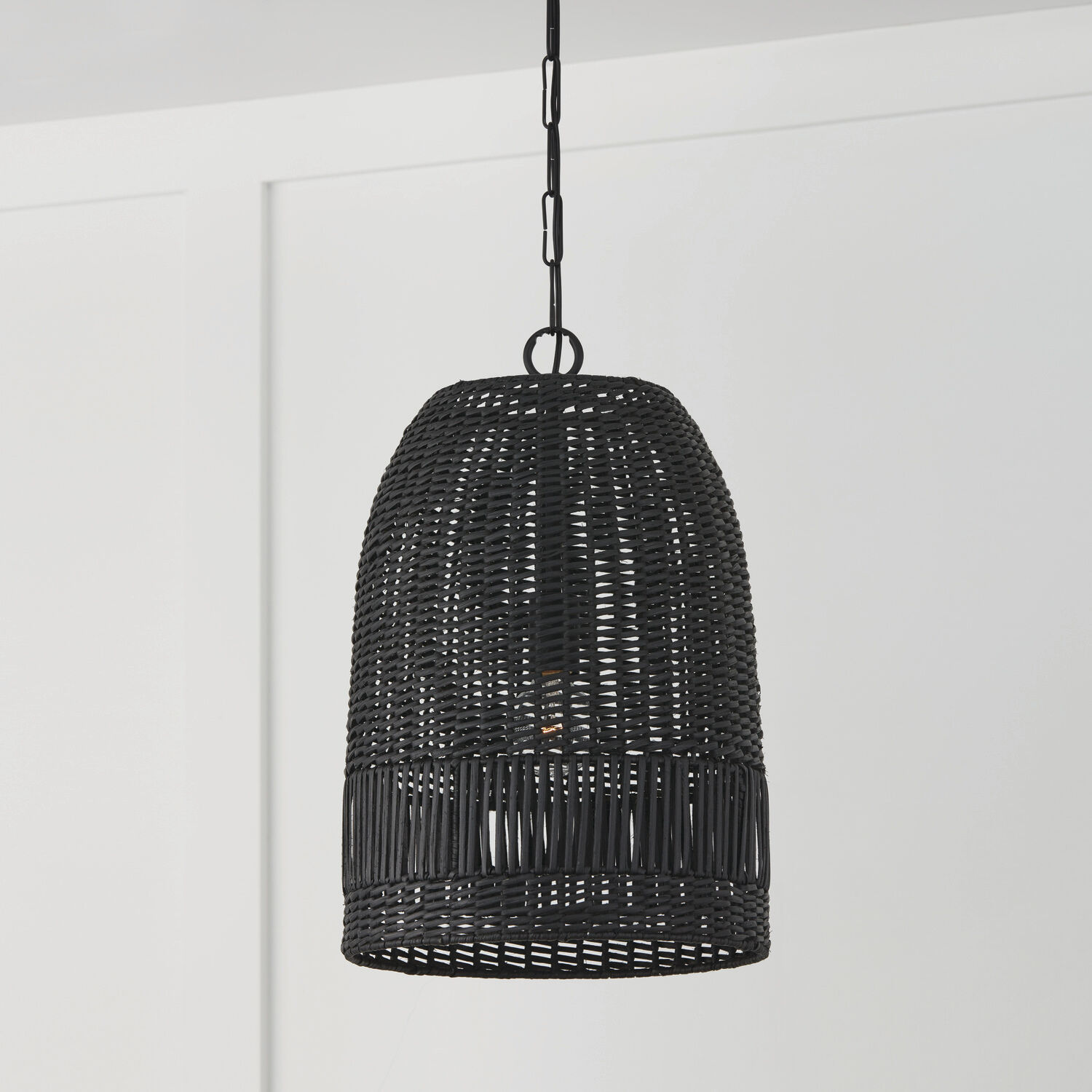 Naomi 1 Light 13.75 inch Matte Black Pendant Ceiling Light