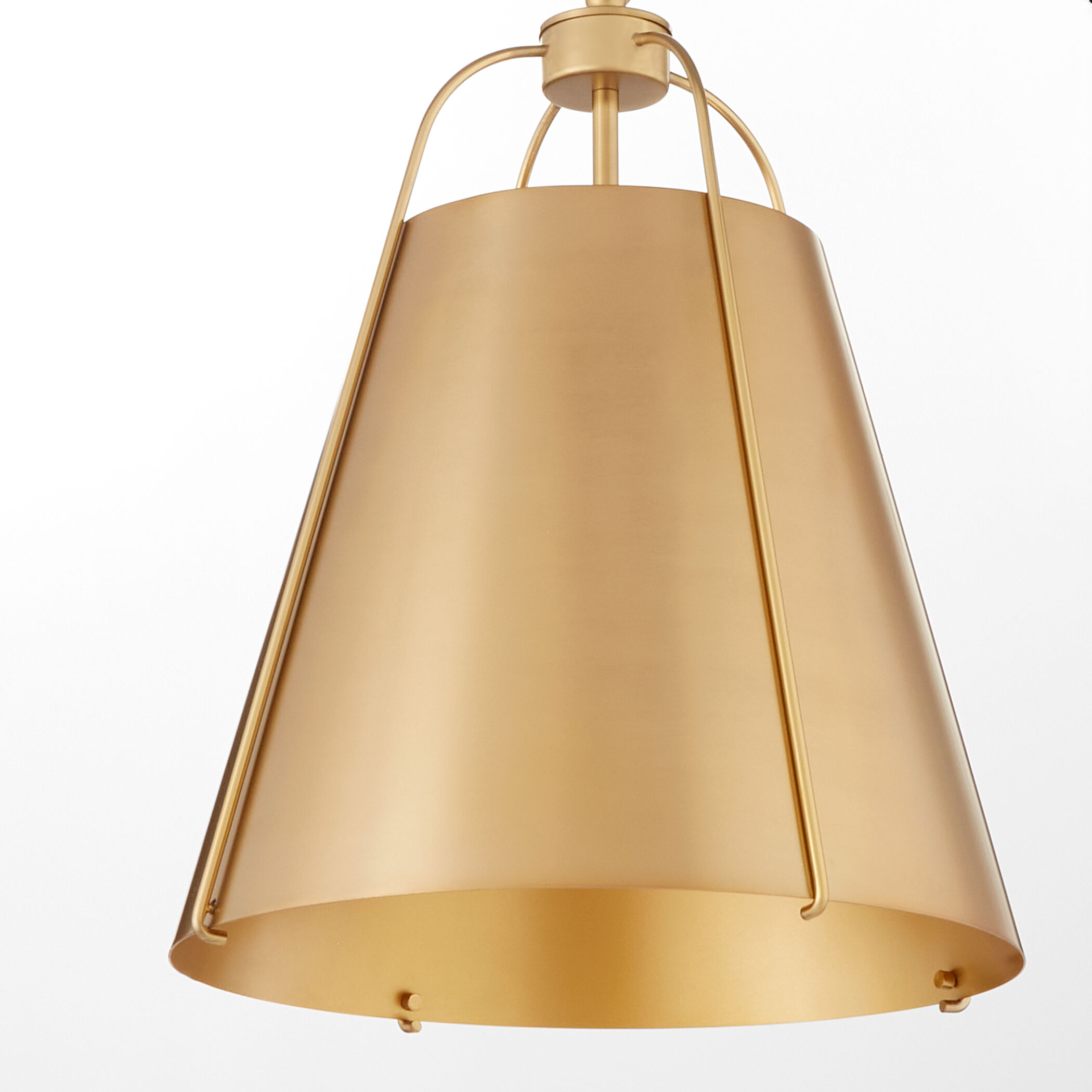 Jamie 1 Light 15 inch Aged Brass Pendant Ceiling Light