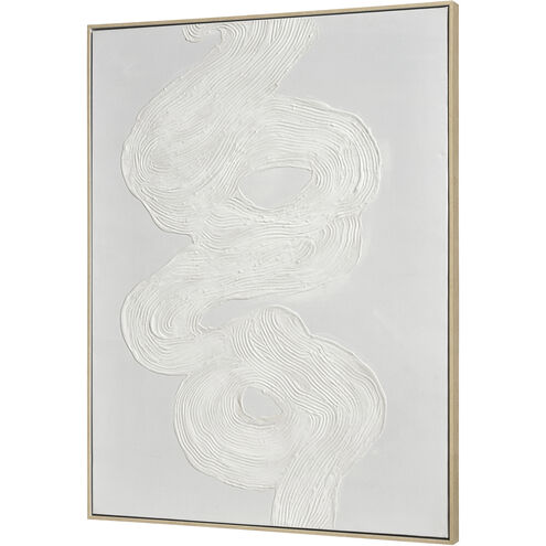 Strand White with Natural Framed Wall Art