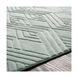 Etching 36 X 24 inch Sage Rugs, Rectangle