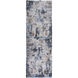 Darica 94 X 32 inch Blue Rug in 2 x 8
