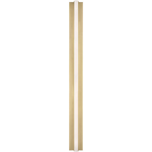 Kelly by Kelly Wearstler Linea Sconce Wall Light in Hand Rubbed Antique Brass