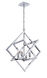 Isidro 4 Light 18 inch Chrome Pendant Ceiling Light 