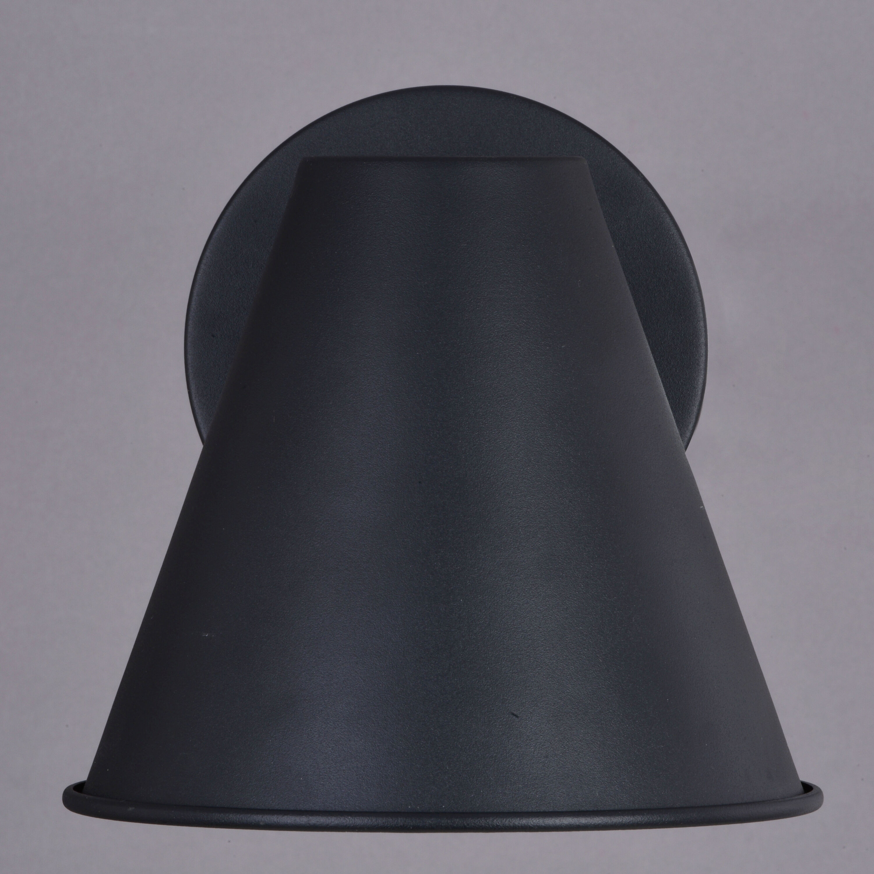 Smith LED 6.25 inch Textured Black Outdoor Wall